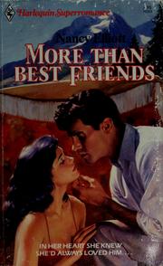 Cover of: More than best friends by Nancy Elliott