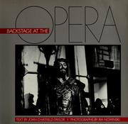 Cover of: Backstage at the opera