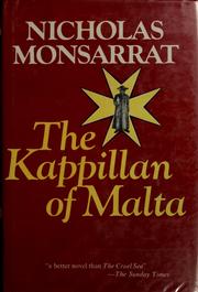 Cover of: The kappillan of Malta. by Nicholas Monsarrat