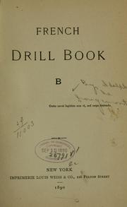Cover of: French drill book B ... by Amédé de] [from old catalog Rougemont