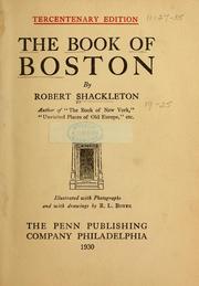 Cover of: The book of Boston