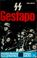 Cover of: SS and Gestapo: rule by terror.