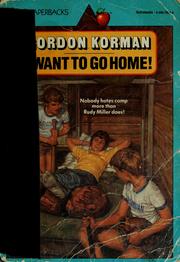 Cover of: I want to go home!