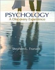 Cover of: Psychology by Stephen L. Franzoi, Stephen L. Franzoi