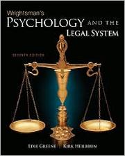 Cover of: Wrightsman's Psychology and the Legal System by 