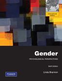 Cover of: Gender: Psychological Perspectives