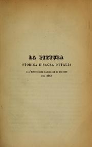 Cover of: Arte ed artisti by Pietro Selvatico