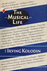 Cover of: The musical life.