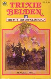 Cover of: Trixie Belden and the Mystery Off Glen Road by 