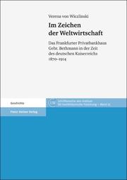 Cover of: Im Zeichen der Weltwirtschaft by 