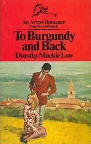 Cover of: To Burgundy and back.