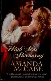 Cover of: High seas stowaway by Amanda McCabe