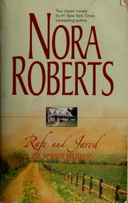 Cover of: Rafe and Jared by Nora Roberts