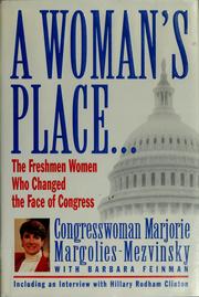 Cover of: A woman's place by Marjorie Margolies-Mezvinsky