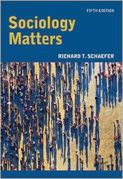 Cover of: Sociology matters