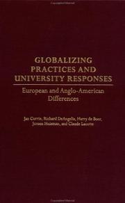 Globalizing practices and university responses cover