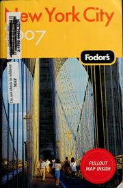 Cover of: Fodor's 07 New York City