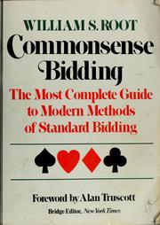 Cover of: Commonsense bidding