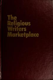 Cover of: The religious writer's marketplace by William H. Gentz