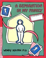 Cover of: A Separation in My Family: A Child's Workbook About Parental Separation and Divorce