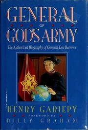 Cover of: General of God's army: the authorized biography of General Eva Burrows
