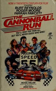 Cover of: The Cannonball Run: a novel