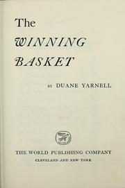 Cover of: The winning basket. by Duane Yarnell