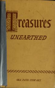 Cover of: Treasures unearthed: little known facts about the Book of Mormon.
