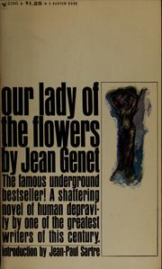Cover of: Our Lady of the Flowers. by Jean Genet