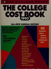 Cover of: The college cost book 1993