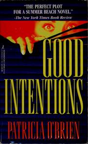 Cover of: Good intentions
