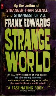 Cover of: Strange world. by Frank Edwards