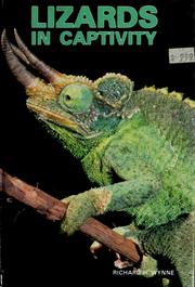 Cover of: Lizards in captivity