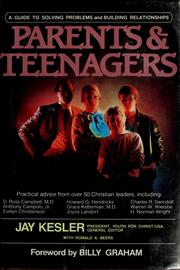Cover of: Parents & teenagers by Jay Kesler, Ronald A. Beers