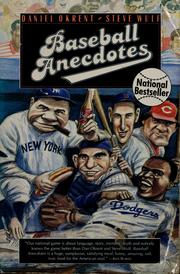 Cover of: Baseball anecdotes