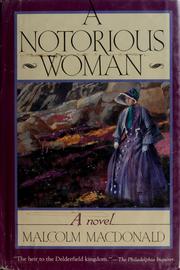Cover of: A notorious woman