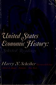 Cover of: United States economic history by Harry N. Scheiber