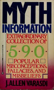 Cover of: Myth information by J. Allen Varasdi