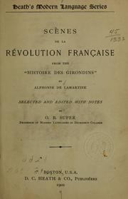Scènes de la révolution française from the "Histoire des Girondins" by Alphonse de Lamartine