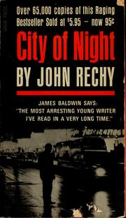 Cover of: City of night by John Rechy