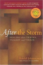 Cover of: After the storm: healing after trauma, tragedy and terror