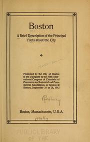 Cover of: Boston | Walsh, Richard J.