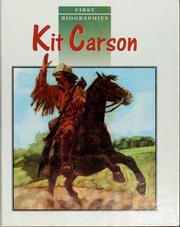 Cover of: Kit Carson | Jan Gleiter