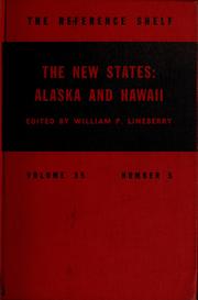Cover of: The new States: Alaska and Hawaii.