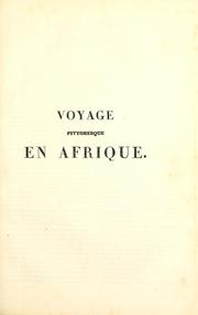 Cover of: Voyage pittoresque en Asie et en Afrique: r©♭sum©♭ g©♭n©♭ral des voyages anciens et modernes ...