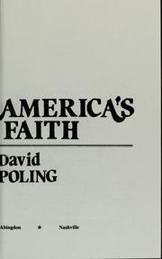 Cover of: The search for America's faith by George Gallup, Jr.