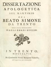 Dissertazione apologetica by Benedetto Bonelli