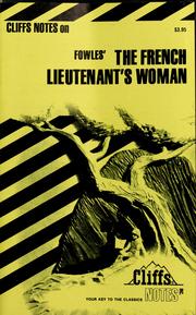 Cover of: The French lieutenant's woman: notes