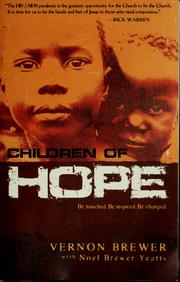 Cover of: Children of hope by Vernon Brewer