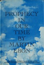 Cover of: Prophecy in our time.